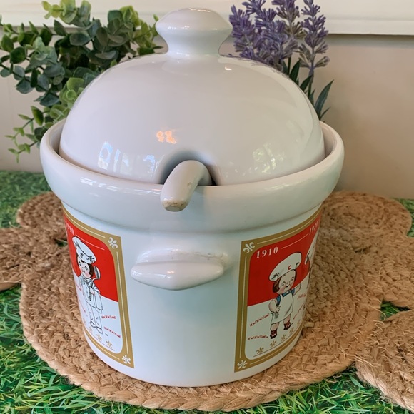 Campbell's Soup Tureen Bowl w/ Lid and Serving Spoon, 2001 - Picture 2 of 16